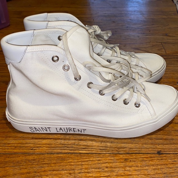 Saint Laurent Canvas Sneaker - Picture 1 of 4